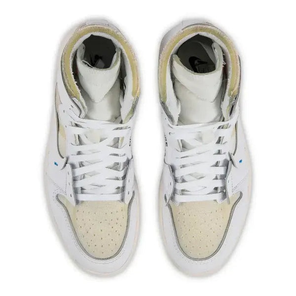 Off-White x Air Jordan 1 Retro White Beige Leather