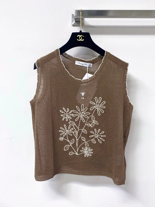 CD 2026 Knit Vest Polyester 488001