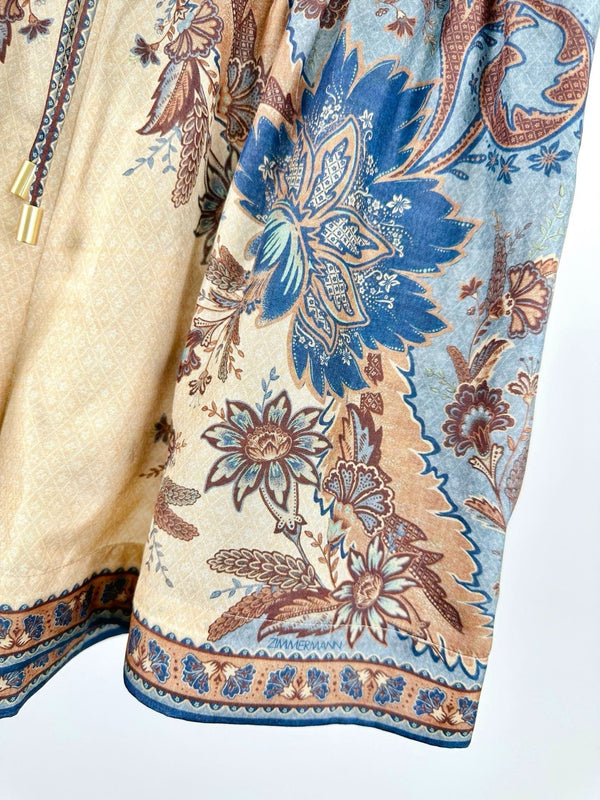 ELASTIC WAIST SILK SHORTS 25S IN HABUTAI SILK 266324