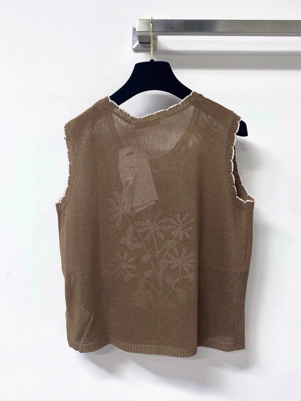 CD 2026 Knit Vest Polyester 488001