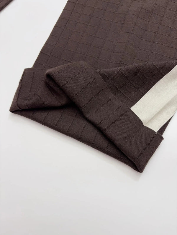 HERMES 25S STRAIGHT-LEG KNIT PANTS 194