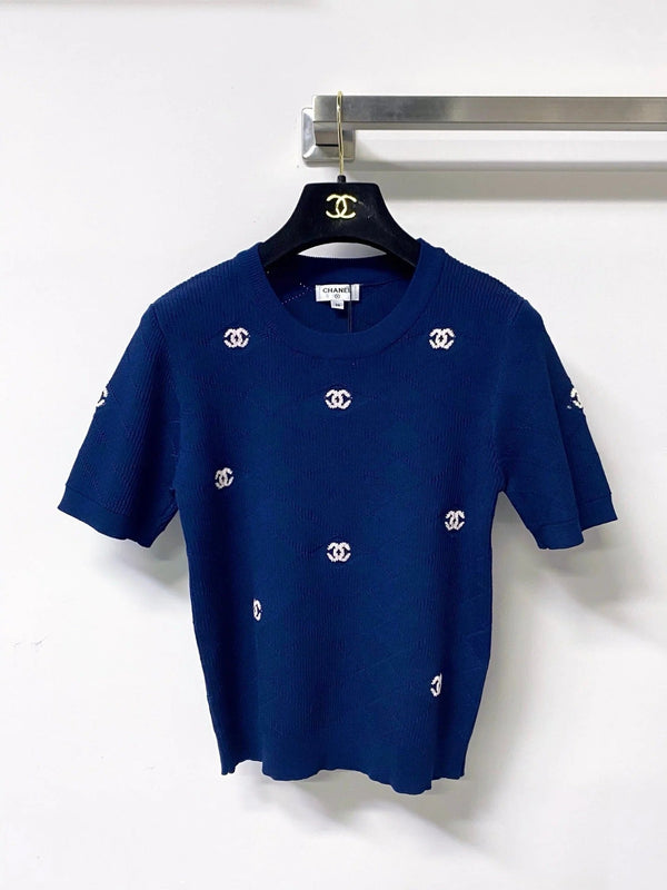 CC 2026 Short-Sleeve Shirt White Logo Wool 310325