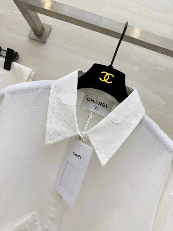 CC 2026 Brown Logo Shirt White 392417