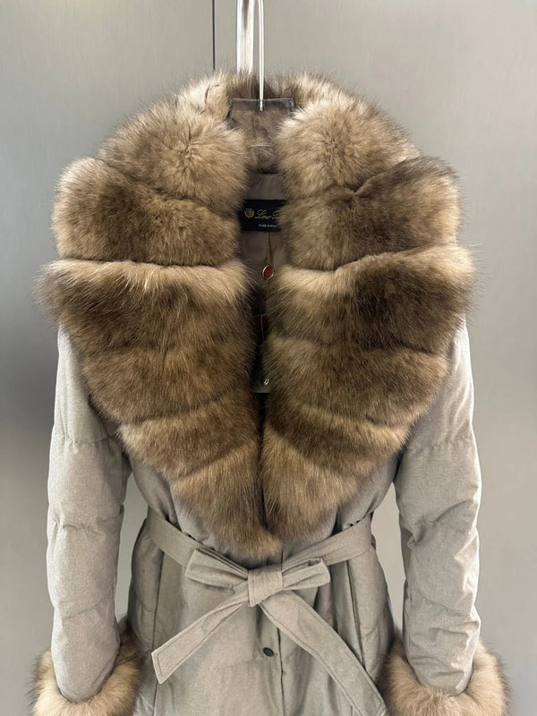 MAX MARA 25S LONG GOOSE DOWN COAT 120