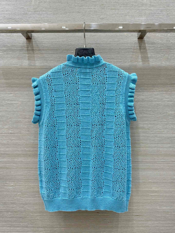 CHANEL SLEEVELESS TOP STYLE 73
