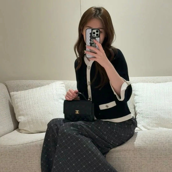 CHANEL 25S WOOL CARDIGAN STYLE 154