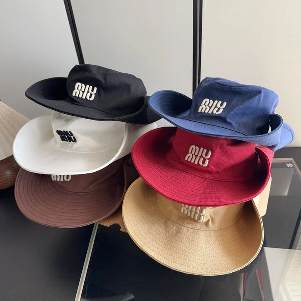 Miu Drill Hat 299646
