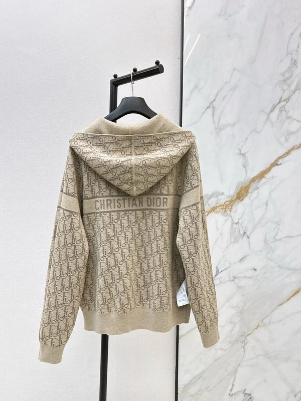 DIOR 25S ZIP-UP KNIT JACKET 544