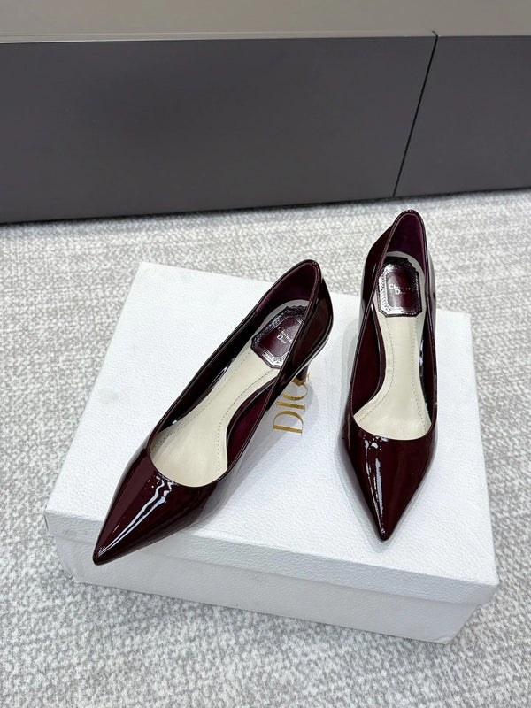 CD 26s High Heels Pump 85 Black Patent Leather 661472