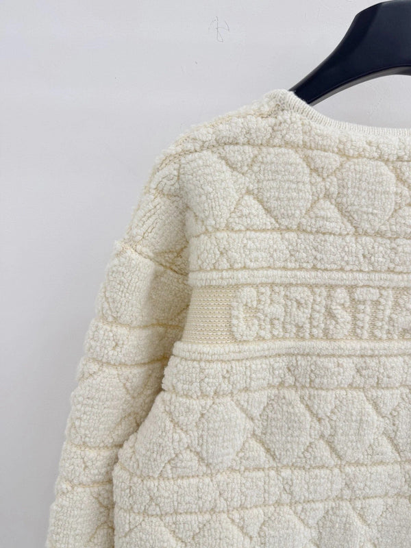 DIOR 25S BUTTONED SHEARLING COAT 599
