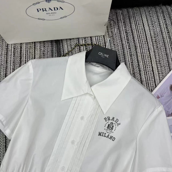 PRADA 25S SHORT-SLEEVE SHIRT 343