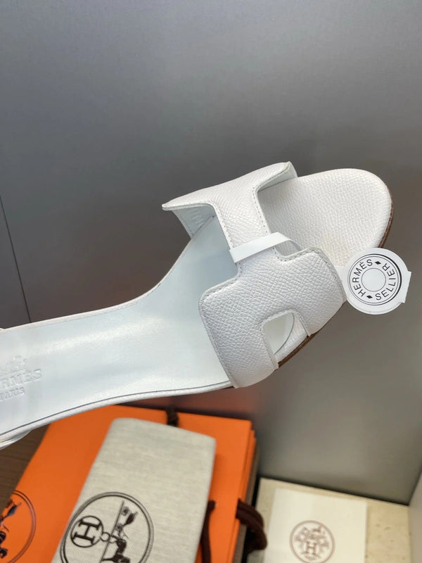 HM 26ss High Heel Sandals 70 White Cowhide 607121