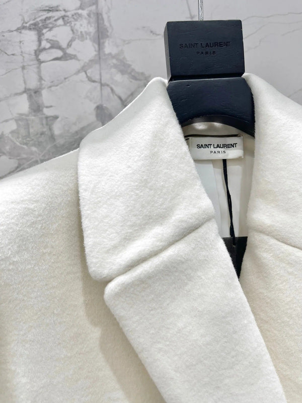 YSL 25S LONG CASHMERE COAT STYLE 31