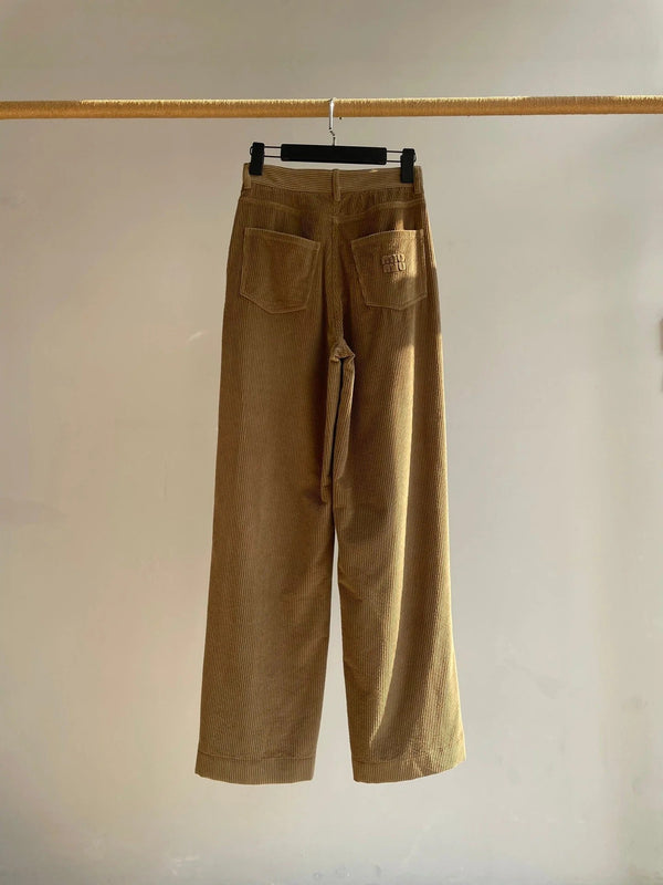 MIUMIU WIDE-LEG PANTS STYLE 671