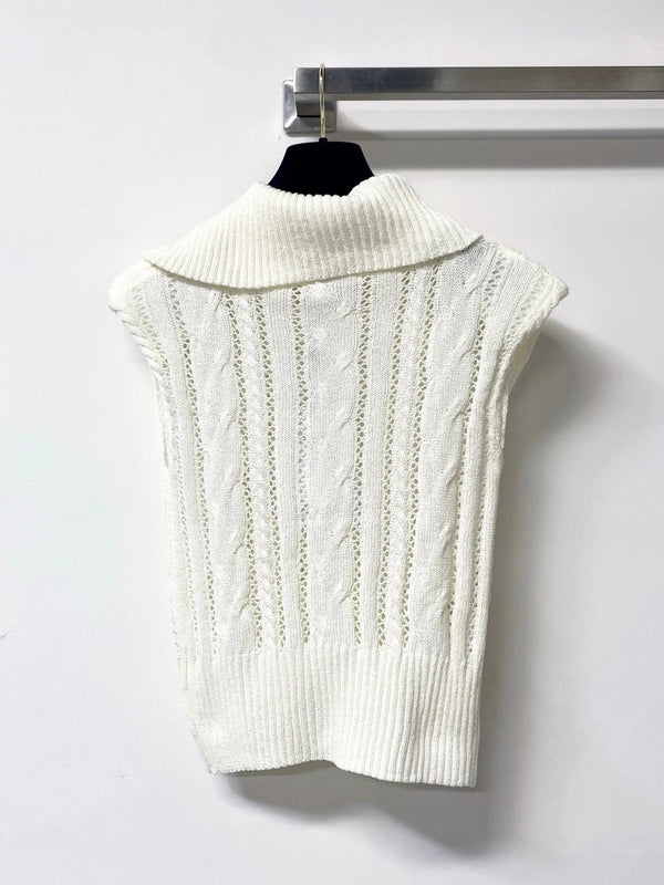 CC 2026 Knit Sweater Vest Laine Wool 315615