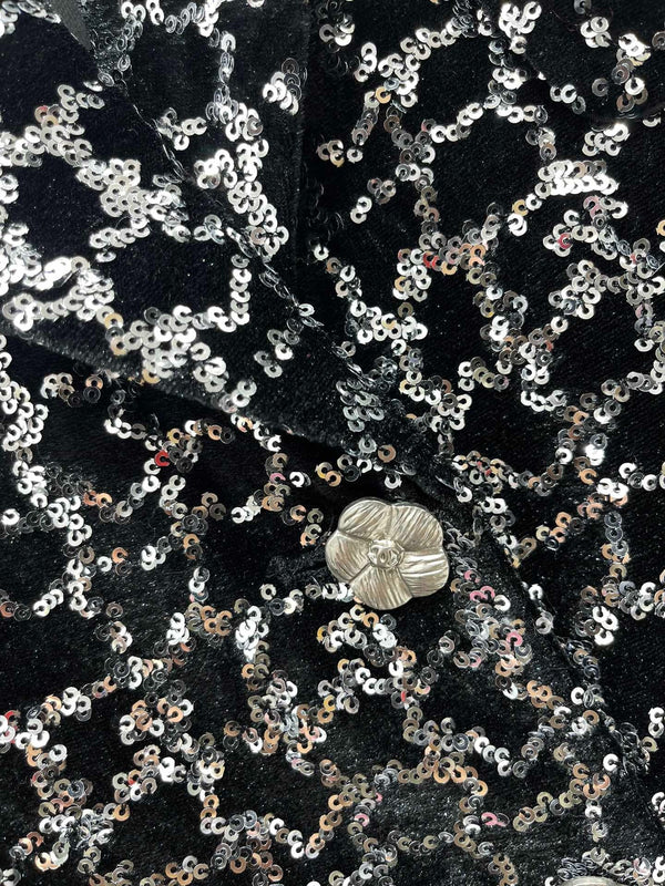 YSL 25S SEQUIN JACKET STYLE 140