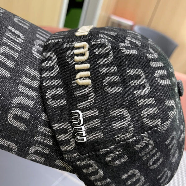 MM BASEBALL CAP IN DARK SLATE GRAY DENIM