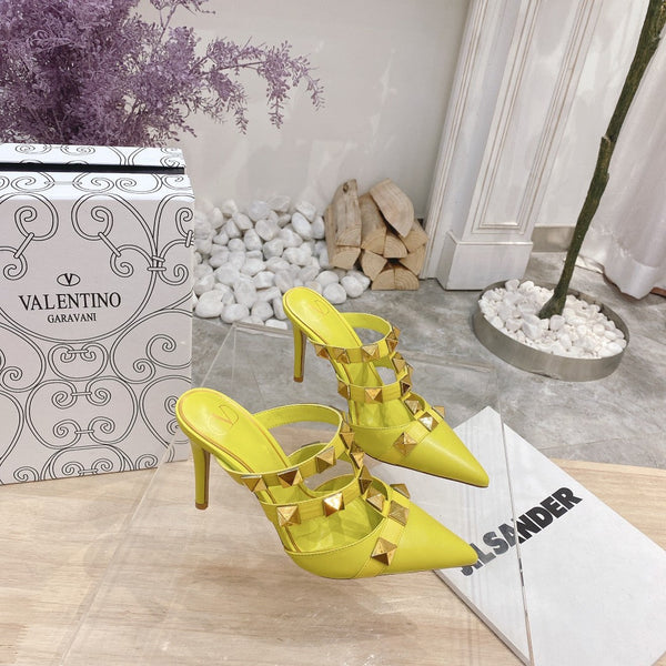 Valentino Pump Mule High Heel 95mm Sheepskin 239527