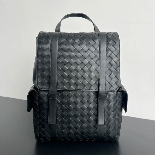 BV Back To School Backpack Intrecciato Leather