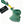CC Cute Green Dinosaur Plush Toy Bag Charm