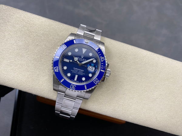 Rolex Submariner Date Blue Ceramic Blue Dial