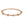 NUTS AND BOLTS PINK GOLD BRACELET