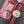 BALLON BLEU 33MM ROSE GOLD CASE DIAMOND BEZEL RED LEATHER