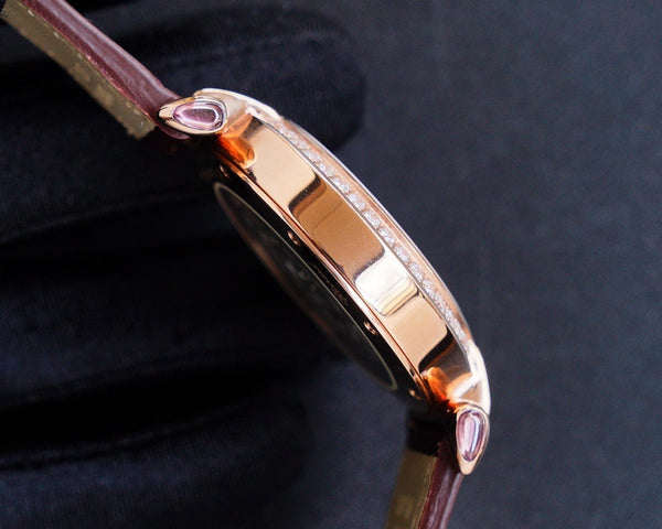 IMPERIALE 36MM AUTOMATIC ROSE GOLD CASE LEATHER STRAP