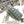 LARGE LADY BAG 32CM GRAY CANNAGE LAMBSKIN