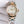 HAPPY SPORT 33MM QUARZ GOLD STEEL MOP DIAL