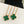CLOVER MALACHITE NECKLACE