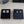 DOUBLE C SQUARE STUD EARRINGS