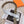 H TONIGHT BELT 38MM WHITE ETOUPE LEATHER