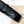 G BELT GOLD SQUARE INSTALL BUCKLE BLACK LEATHER 4.0CM