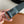 4.0CM BLACK TEXTILE  BLACK LEATHER H BELT