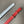 FOCUS BELT SILVER BUCKLE RED AND WHITE REVERSIBLE LEATHER 1.3CM