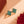 CLOVER MEDIUM MALACHITE PINK GODL EARRINGS