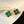 CLOVER MALACHITE DIAMOND EARRINGS