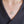 ROSE PEDANT SILVER DIAMOND NECKALCE