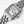 PANTHERE SILVER CASE DIAMOND BEZEL WHITE DIAL
