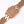 PANTHERE 27MM PINK GOLD CASE DIAMOND BEZEL WHITE DIAL