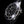 J12 38MM BLACK CERAMIC DIAMOND NUMERALS