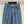 DENIM CC LOGO DARK BLUE WHITE AND SILVER JEANS