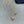 BEE LOVE DIAMOND PAVED 3 ROW NECKLACE