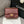 MINI SQUARE FLAP BAG 17CM BURGUNDY LAMBSKIN GOLD HARDWARE