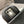 MINI SQUARE FLAP BAG 17CM BLACK CAVIAR SILVER HARDWARE
