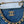 CC SADDLE BLUE DENIM 21CM GOLD HARDWARE