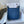 CC SADDLE BLUE DENIM 21CM GOLD HARDWARE