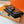JULIETTE WALLET 13.5 BROWN ORANGE MONOGRAM CANVAS
