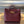 BV SMALL ANDIAMO 25CM DARK RED LAMBSKIN